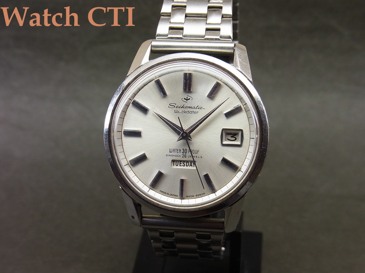 [K25286]　SEIKO　　　マチックウィークデーター26ｊ