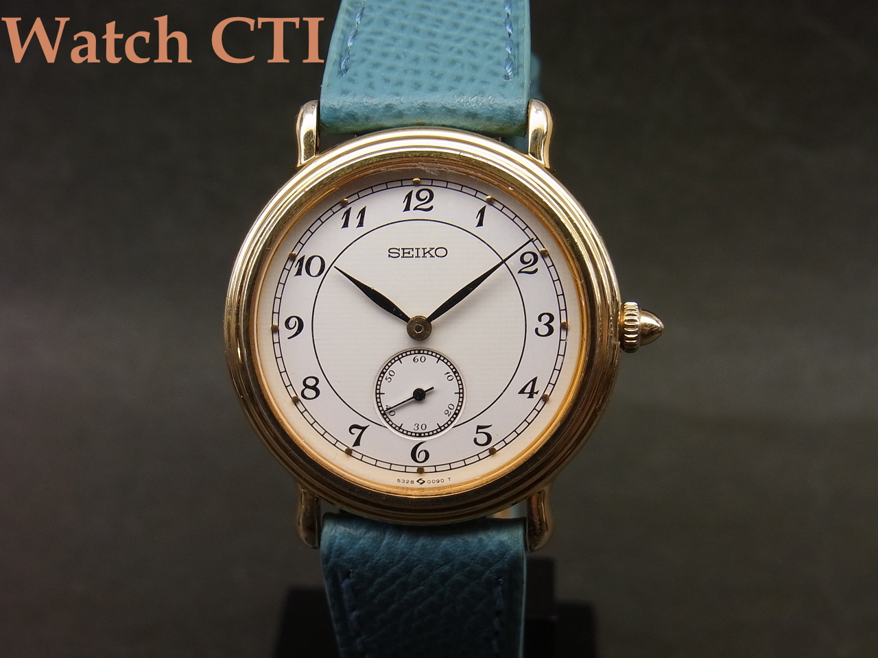 [K5660]　SEIKO　　　手巻スモセコ・スイスムーブ