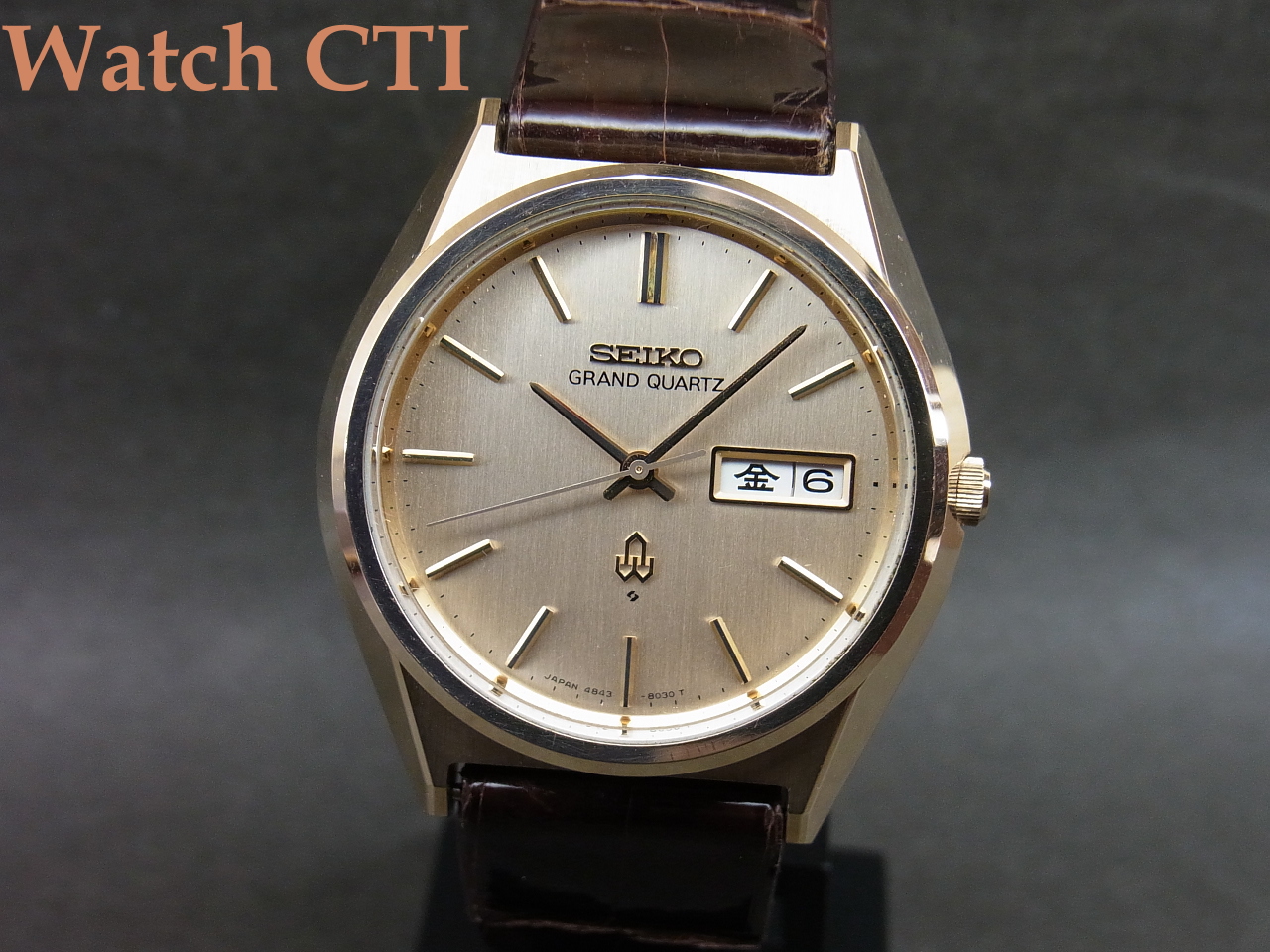 [K5694]　SEIKO　　　48グランドクオーツ