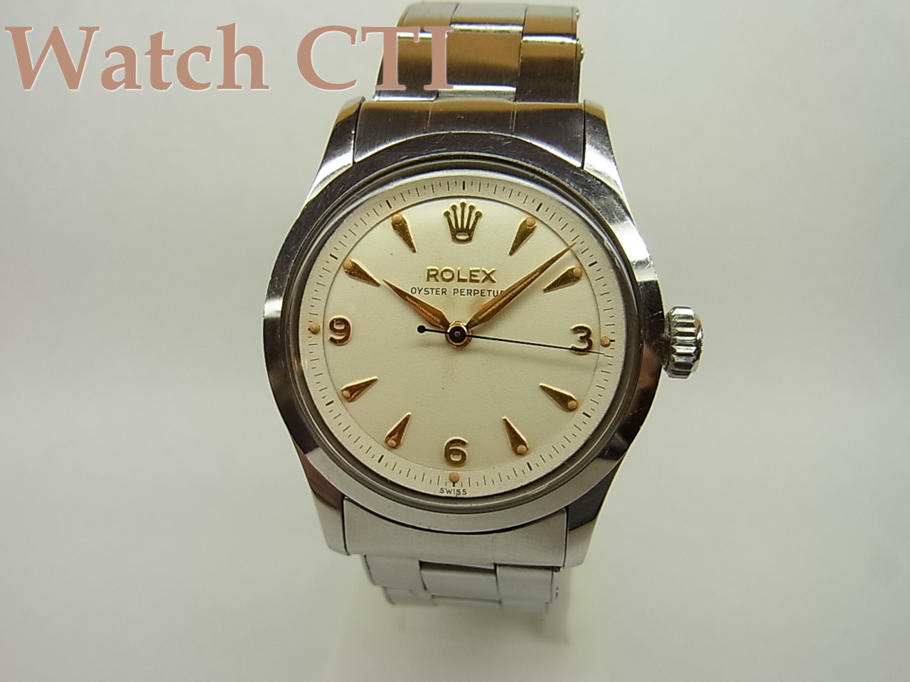ROLEX セミバブルバック Ref.6332 アンティーク品 メンズ 腕時計
